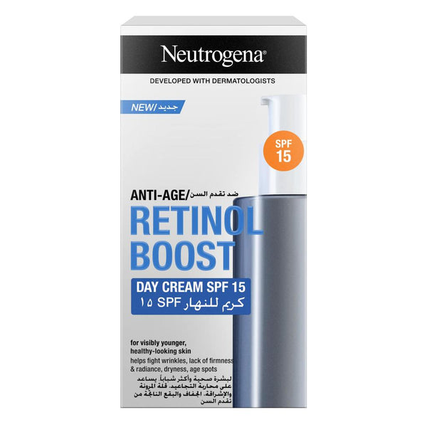 Neutrogena, Retinol Boost Day Cream, SPF 15 50ml