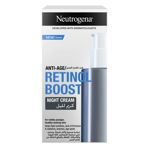 Neutrogena Rapid Wrinkle Repair® Night Face Moisturizer With Retinol, Hyaluronic Acid 50ml