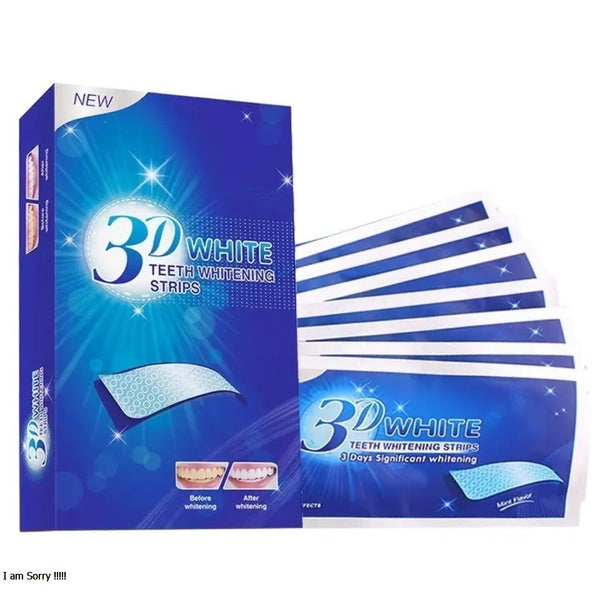 3D White Teeth Whitening Strips