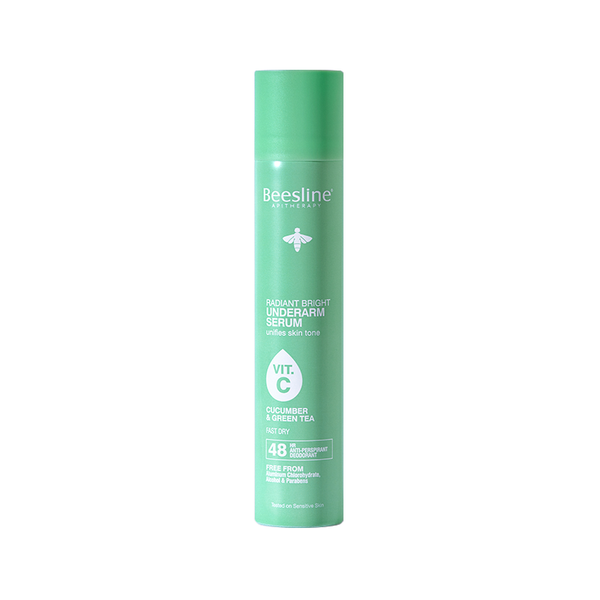 Beesline Radiant Bright Under-arm Serum, Cucumber & GreenTea - 150 ML