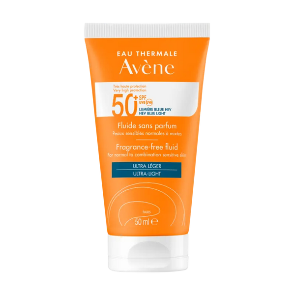 Avène Solar care - Sensitive skin Perfume-free fluid SPF 50  50ML