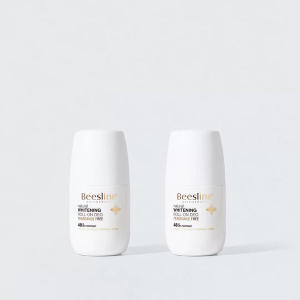 Beesline Whitening Roll On Deodorant Fragrance Free 50ml 1+1 Free