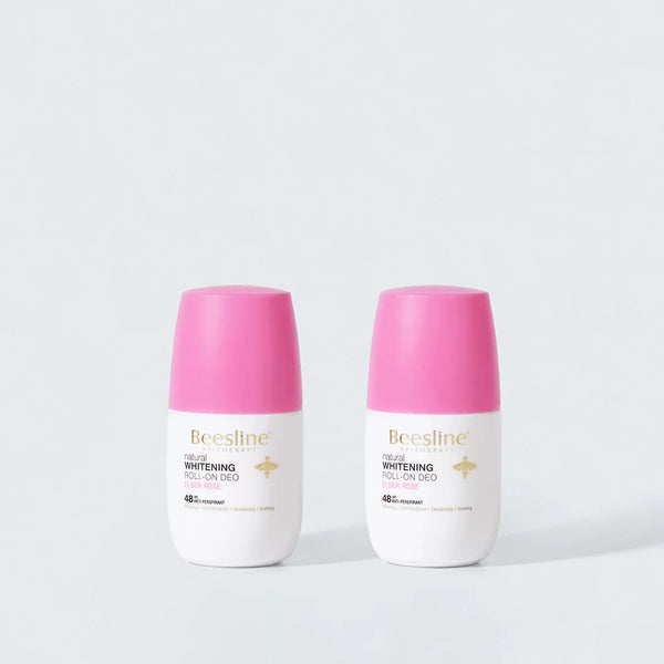 Beesline Whitening Roll-On Deodorant Elder Rose(1+1) Promo Pack - 50 ml