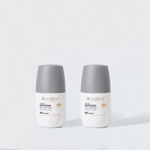 Beesline Invesible Touch Fragrance Whitening Roll-On Deodorant 50 ml 1+1 Free
