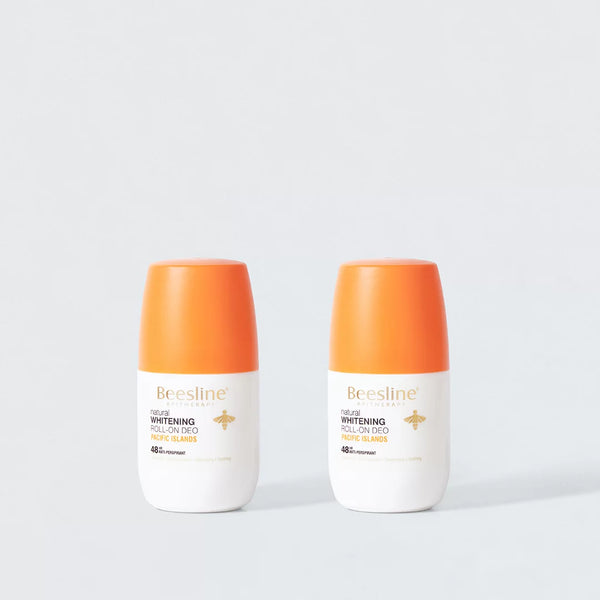 Beesline Pacific Islands Fragrance Whitening Roll-On Deodorant 50 ml 1+1 Free
