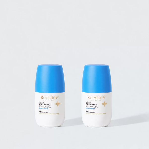 Beesline Sport Plus Fragrance Whitening Roll-On Deodorant 50 ml 1+1 Free